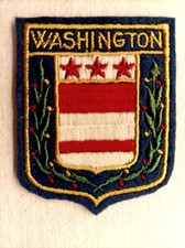 Écusson WASHINGTON  en