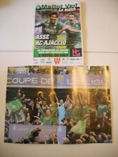   PROGRAMME MATCH- ST-ETIENNE A.S.S.E .-  A..C. AJACCIO 24/04/2013   2012/2013