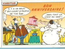 DUPA     carte postale BD  CUBITUS   état TOP Ed. 36 BIS . 1995