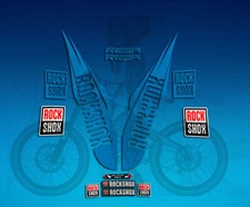 AUTOCOLLANTS STICKERS FORK ROCK SHOX REBA 2018 AM172 AUTOCOLLANTS AUTOCOLLANTS