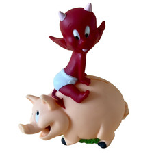 Tirelire Hot Stuff petit diable vintage Démons Et Merveilles 2006 piggy bank