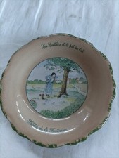 Assiette collection fables de