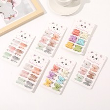 Pinces À Cheveux Couleur Macaron Petit Nœud Marguerite Crabe Épingles À /