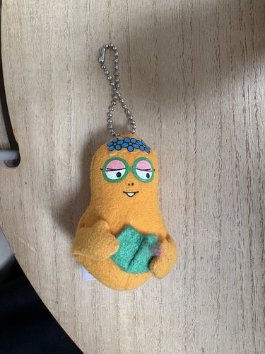 Barbapapa plush keychain 1999 - keychain,