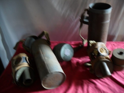2masques gaz français ww2 - français,