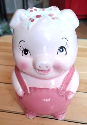 Ancien tirelire cochon - tirelire,