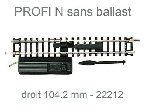 Fleischmann rail droit - rail,