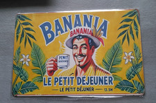 Plaque métal vintage rétro