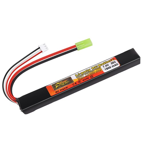 1800mah lipo airsoft - 7.4v,
