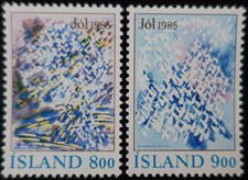 TIMBRES d' ISLANDE - NOËL