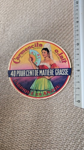étiquette ancienne carmencita - Étiquette,