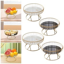 Bol de fruits en fer en métal