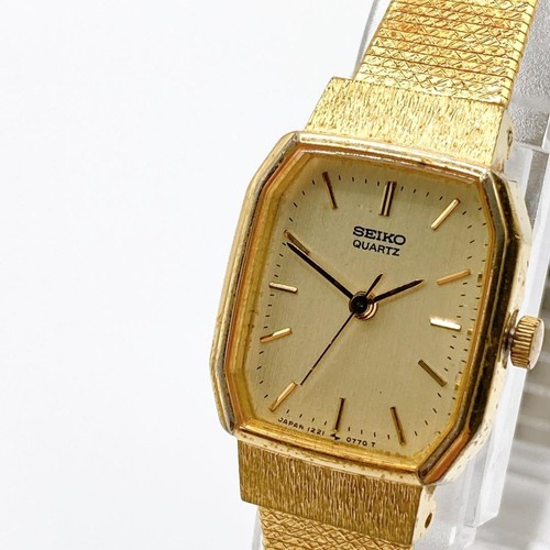 Montre femme seiko - montre, or
