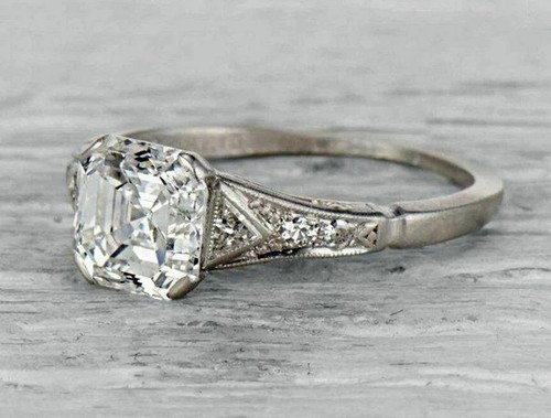 Bague fiançailles ancienne - bague,