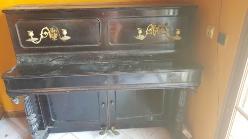Piano droit aucher noir - droit,