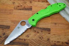 Couteau Spyderco Salt 2 Green