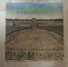 33T MUSIQUE DU GRAND SIECLE