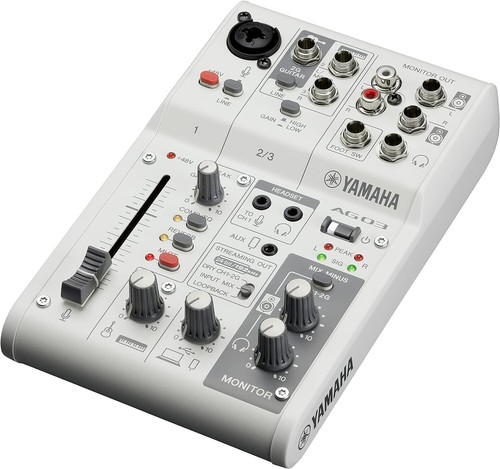 Yamaha ag03mk2 blanc 3ch - ag03mk2,