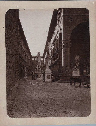 Italie florence vue du david - du,