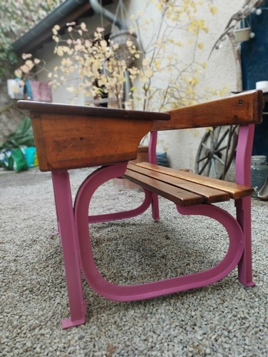 Bureau ecolier ancien - bureau,