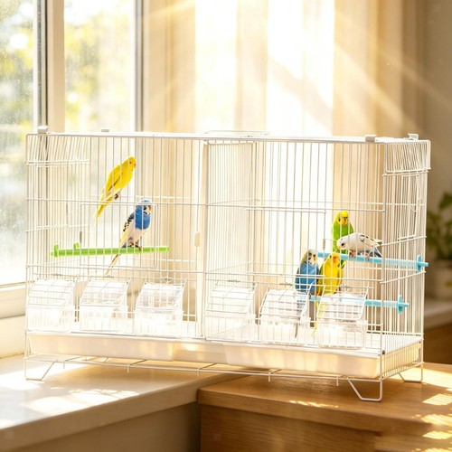 Cage perroquet pratique - cage, et