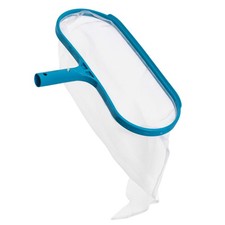 16" Swimming Pool Leaf Rake with Deep 14" Net Bag, Clean Pool Spa Leaves Debris