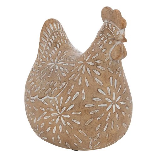 Statuette poule déco linda - poule, "linda"