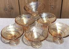 6 coupes à glace vintage