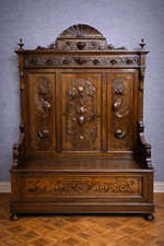 Coffre-banc Renaissance en