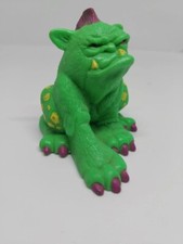 Figurine LGTI Galoob 1991 sac poubelle trash bag Garbeast Green Dog Monster