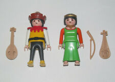 Playmobil Figurine Personnage Lot Couple Troubadourds + Instruments Musique New