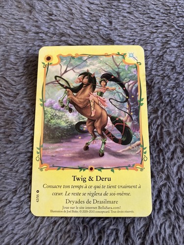 Carte bella sara twig - sara, twig&deru