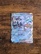 Carte Pokemon KYUREM NOIR EX - stamp ETINCELLES DEFERLANTES - 048/191
