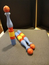 lot de 3 quilles anciennes en