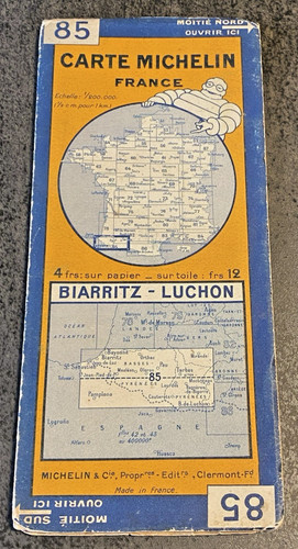 Carte michelin - michelin, 85