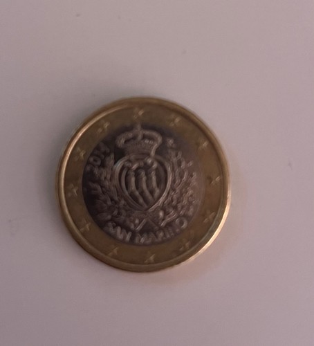 Pièce monnaie euro san - pièce, 1
