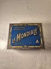 Boite Imprimerie La Mondiale Vintage