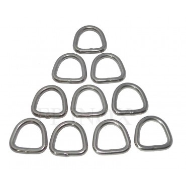 Anneaux demi rond - rond, x