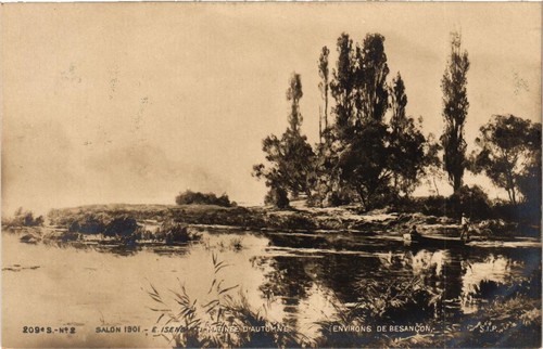 Cpa salon 1901 isenbart - ak,
