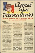 ww2 Photo Vichy Pétain CJF