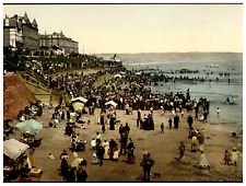 Angleterre. Yorkshire. Bridlington. Children’s Corner. Vintage photochrom by P.Z
