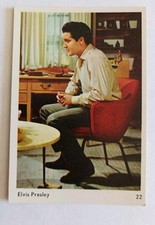 1963 Carte chromo célébrité Elvis Presley  N°22