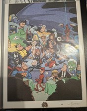 Print format planche Dc Comics