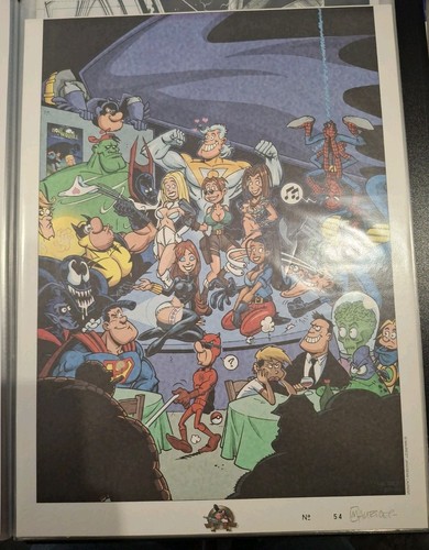 Print format planche comics - dc,