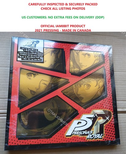 Persona royal vinyl 3lp - persona,