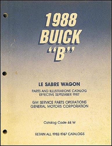 Livre pièces buick lesabre - livre,