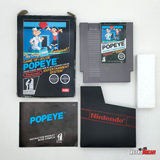 POPEYE NINTENDO NES - PAL FRA / ASD - COMPLET AVEC NOTICE - RABAT MANQUANT