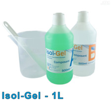 Isol-Gel 1L - Gel silicone d’étanchéité électrique bi-composant