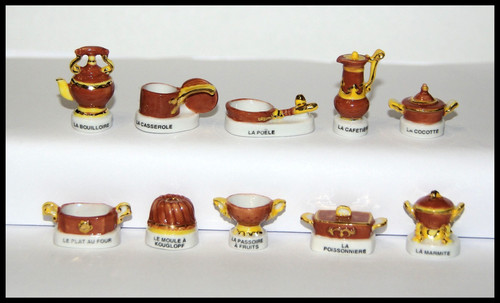 Fèves service porcelaine - , "service
