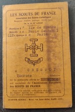 Carte de membre des Scouts De